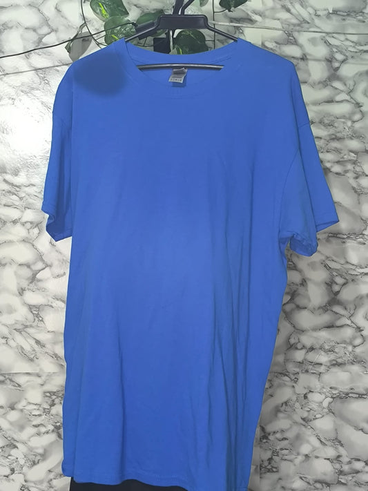 Camiseta Básica Heavy Cotton Azul Rey – Gildan Talla L