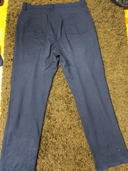 Pantalón Clásico Slim Drill Elástico All-Around Slimming – Gloria Vanderbilt Talla 16