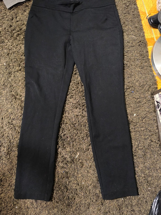 Pantalón de Vestir Regular Fit Negro – Dalia Talla 14
